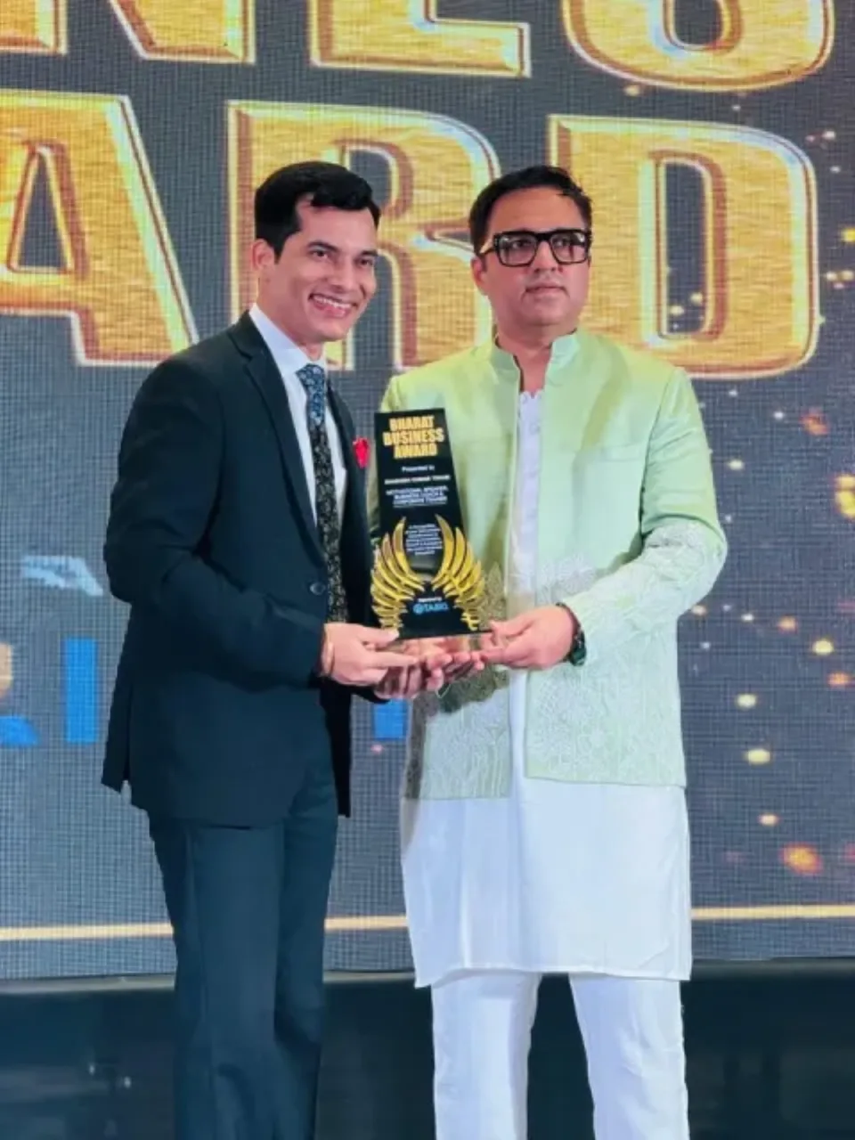 A past recognition moment from Shashish Kumar Tiwari’s journey