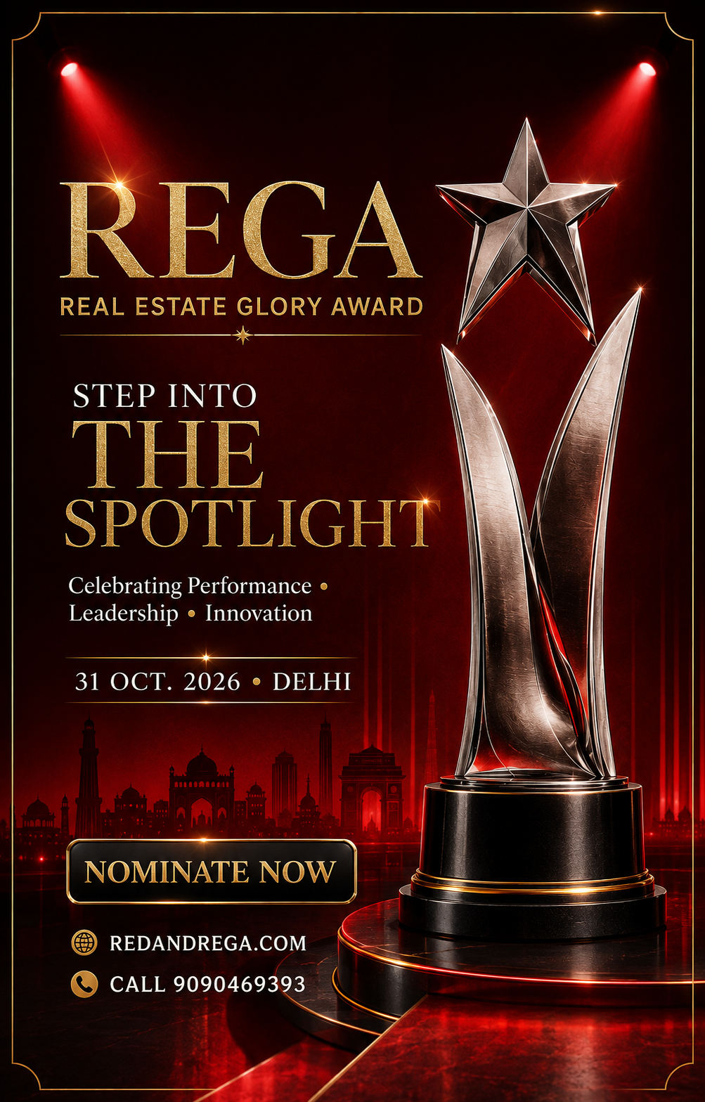 REGA Real Estate Glory Award — Step into the Spotlight, 31 October 2026, Delhi